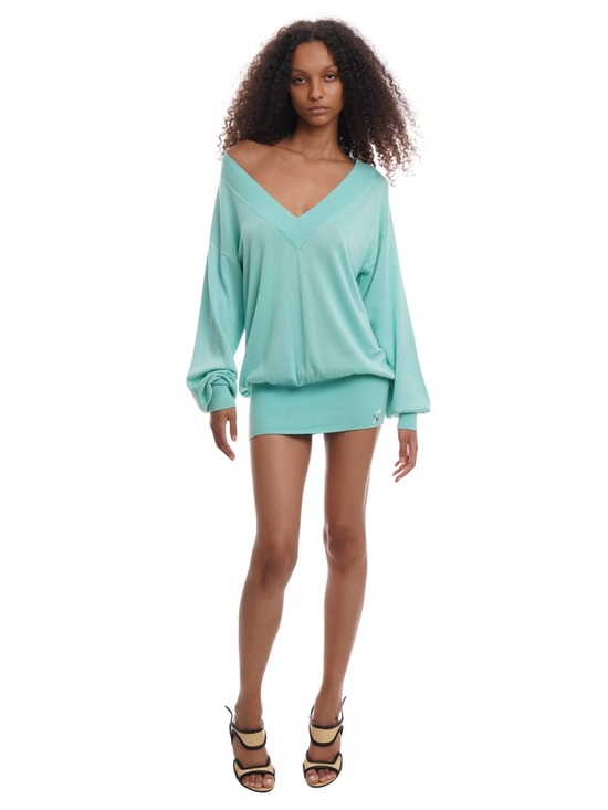 Niihai Tops - Niihai Brand new with tags deep jumper in aquamarine